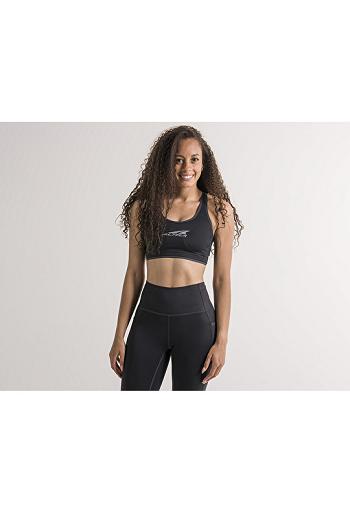 Black Altra Core Sports Bra Women's Bras | US_VF4676