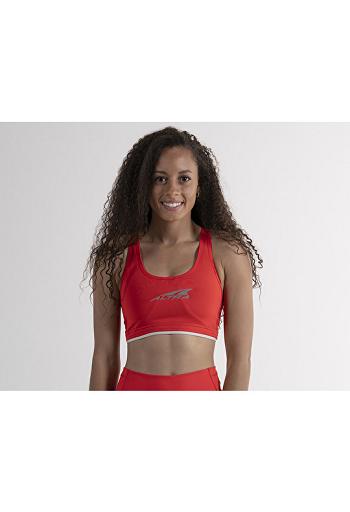 Red Altra Core Sports Bra Women's Bras | US_EF4740