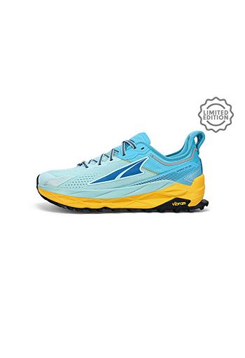 White / Blue Altra Olympus 5 Chamonix Women's Trail | US_CT5995
