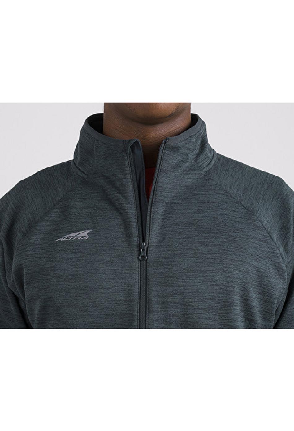 Black Altra CORE 1/2 ZIP PULLOVER Men's Tops | US_ZS9420