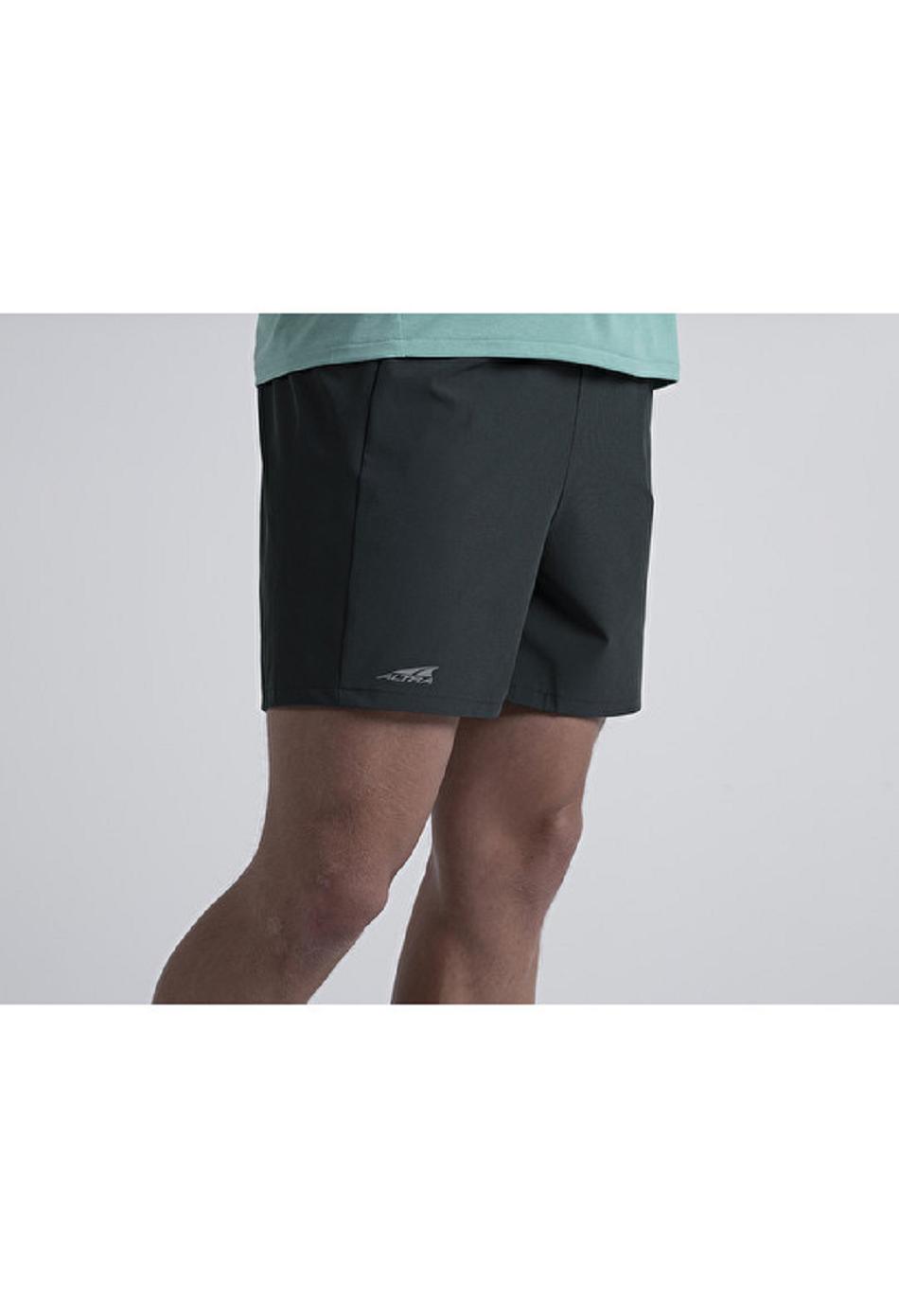 Black Altra CORE SHORT Men's Bottoms | US_VF1992