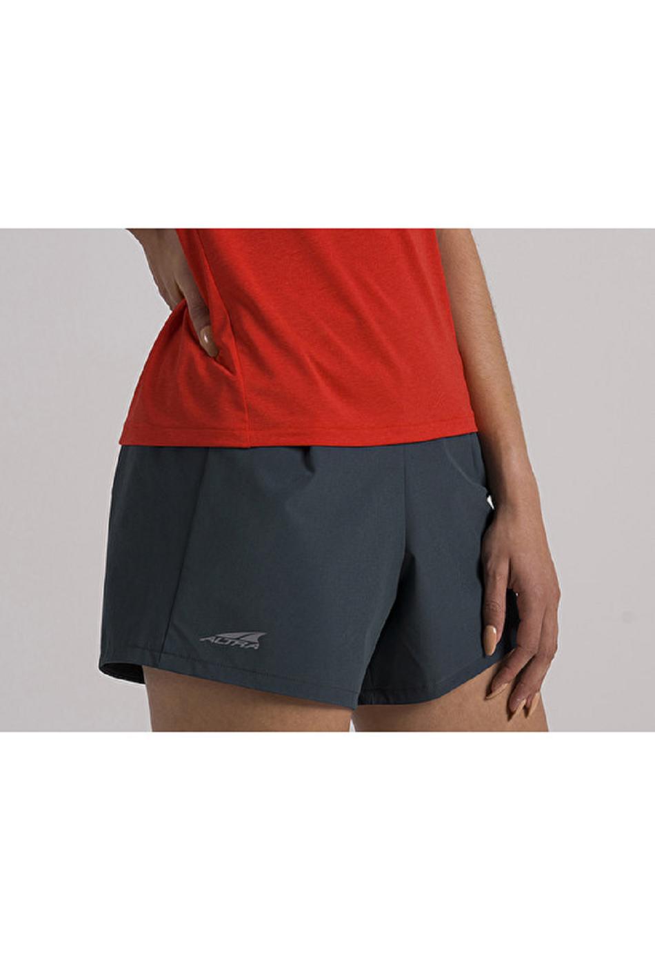Black Altra CORE SHORT Women's Bottoms | US_A4991