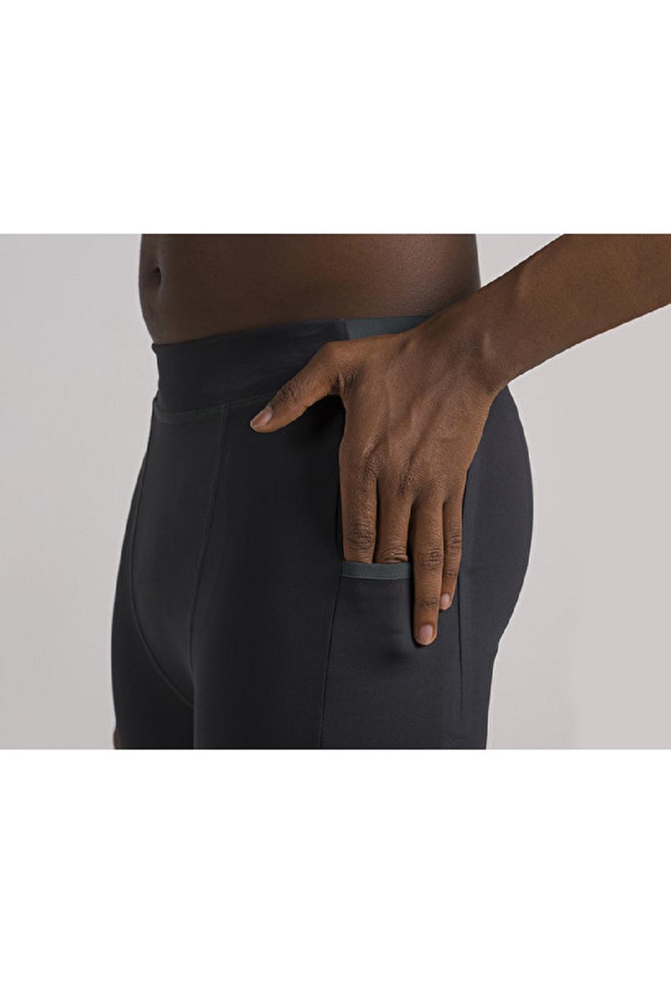 Black Altra CORE TRAINING TIGHT Men's Bottoms | US_QA7316