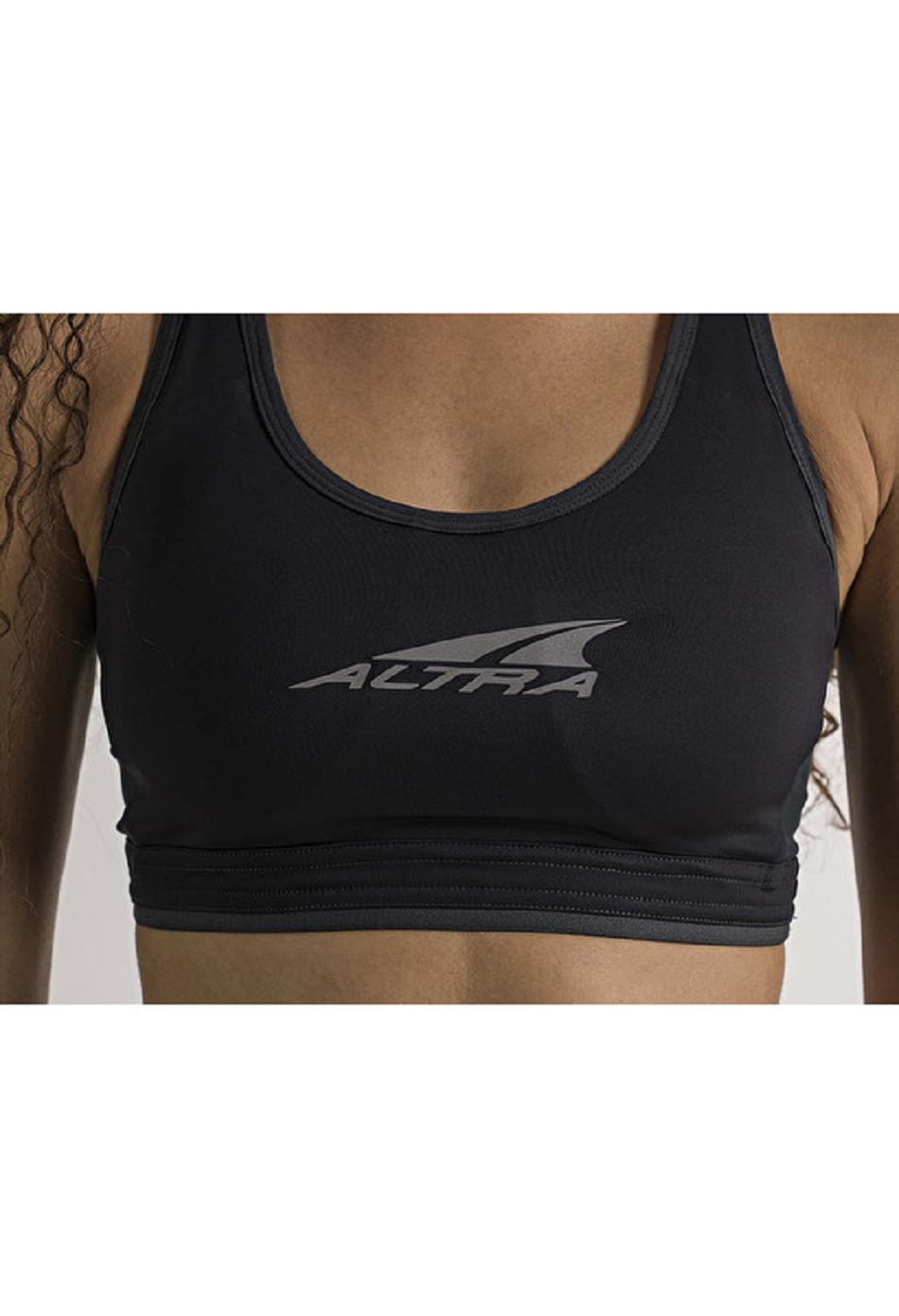 Black Altra Core Sports Bra Women's Bras | US_VF4676