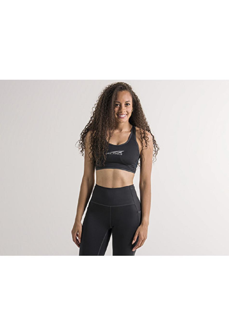 Black Altra Core Sports Bra Women\'s Bras | US_VF4676