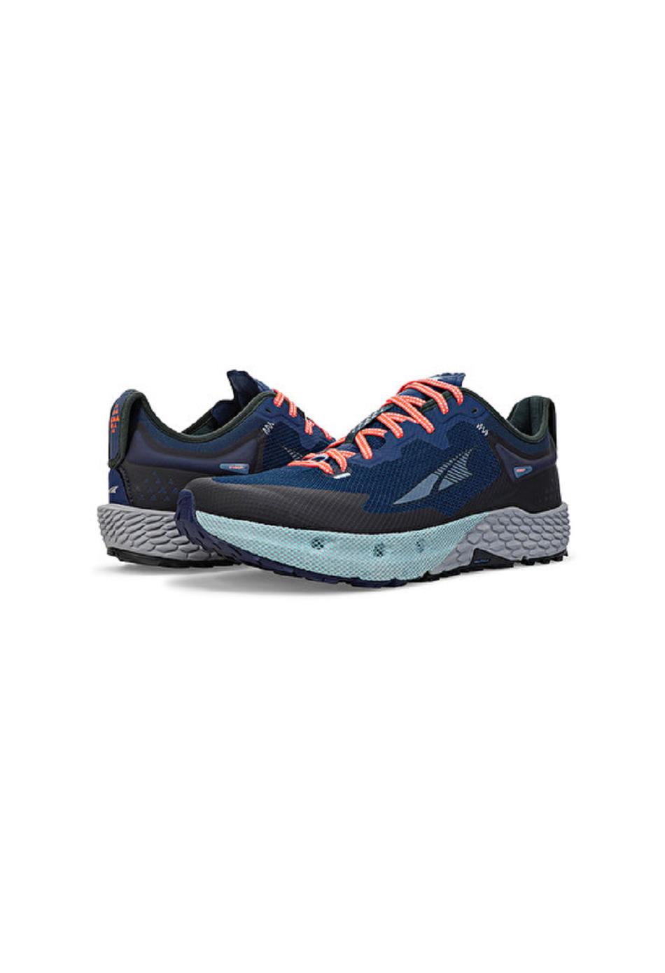 Black / Blue Altra Timp 4 Men's Trail | US_O7824