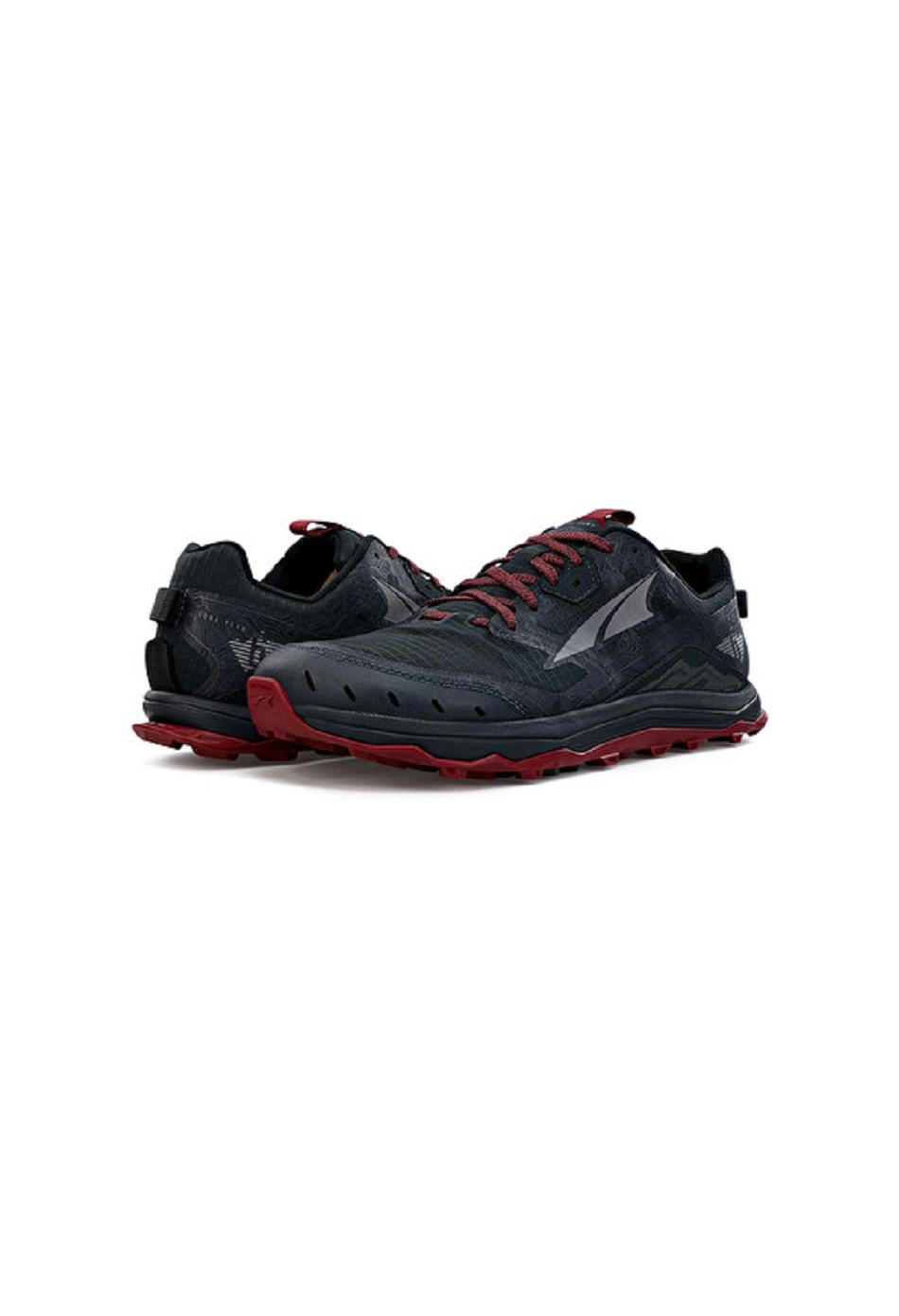 Black / Grey Altra Lone Peak 6 Men's Trail | US_EF9154