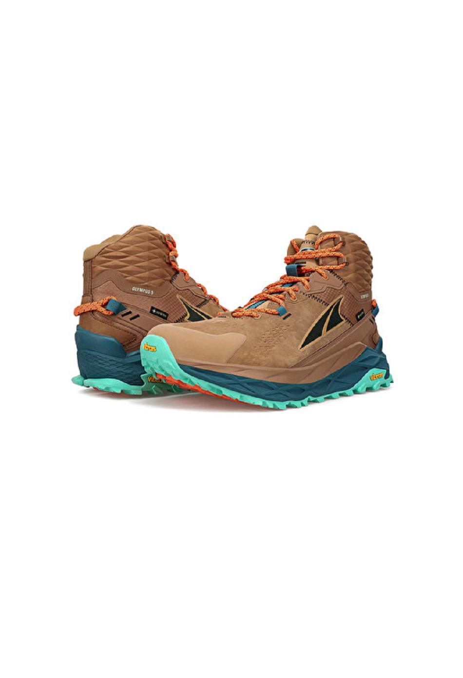 Brown Altra OLYMPUS 5 HIKE MID GTX Men's Outdoor | US_EF5580