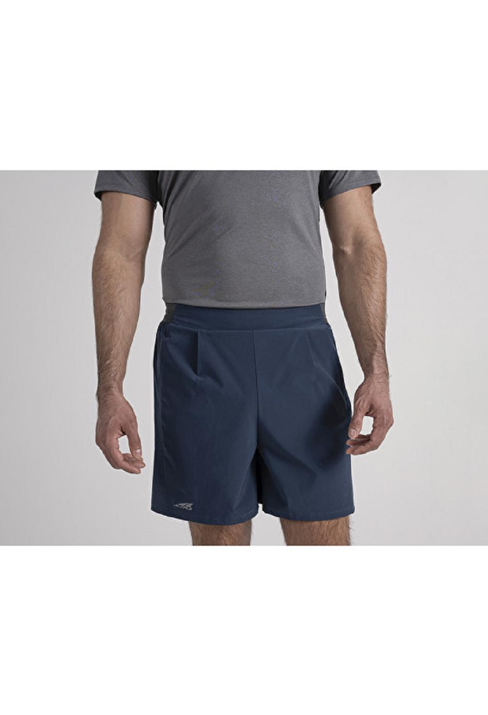 Navy Altra CORE SHORT Men\'s Bottoms | US_WX8015