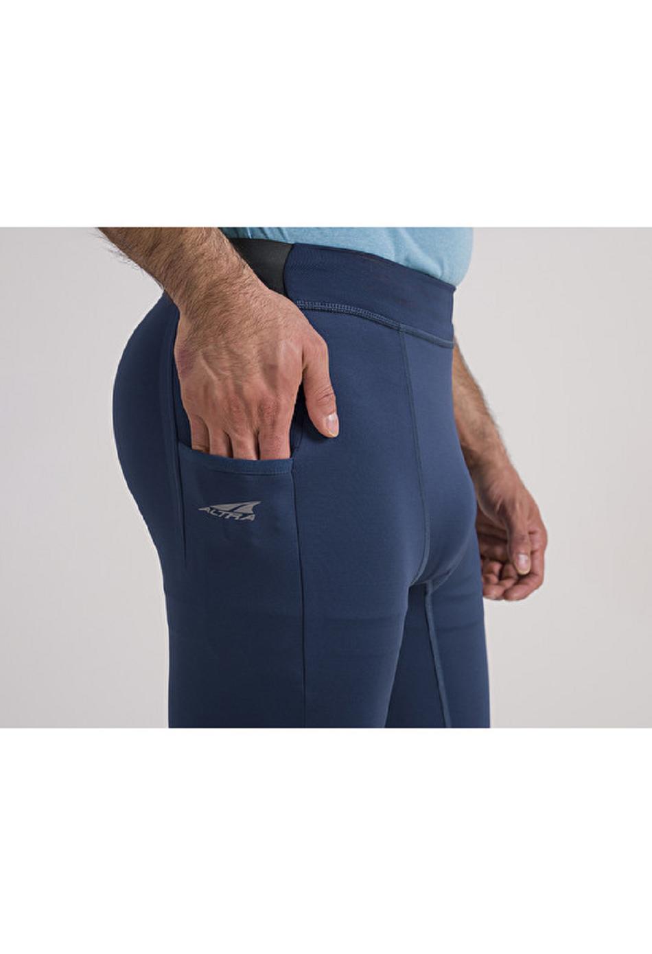 Navy Altra CORE TRAINING TIGHT Men's Bottoms | US_GB4712