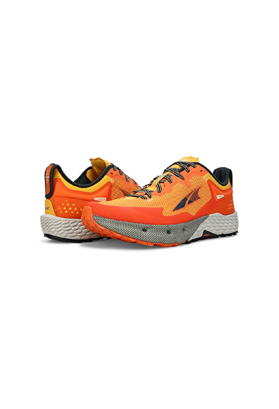 Orange Altra Timp 4 Men's Trail | US_MI6669