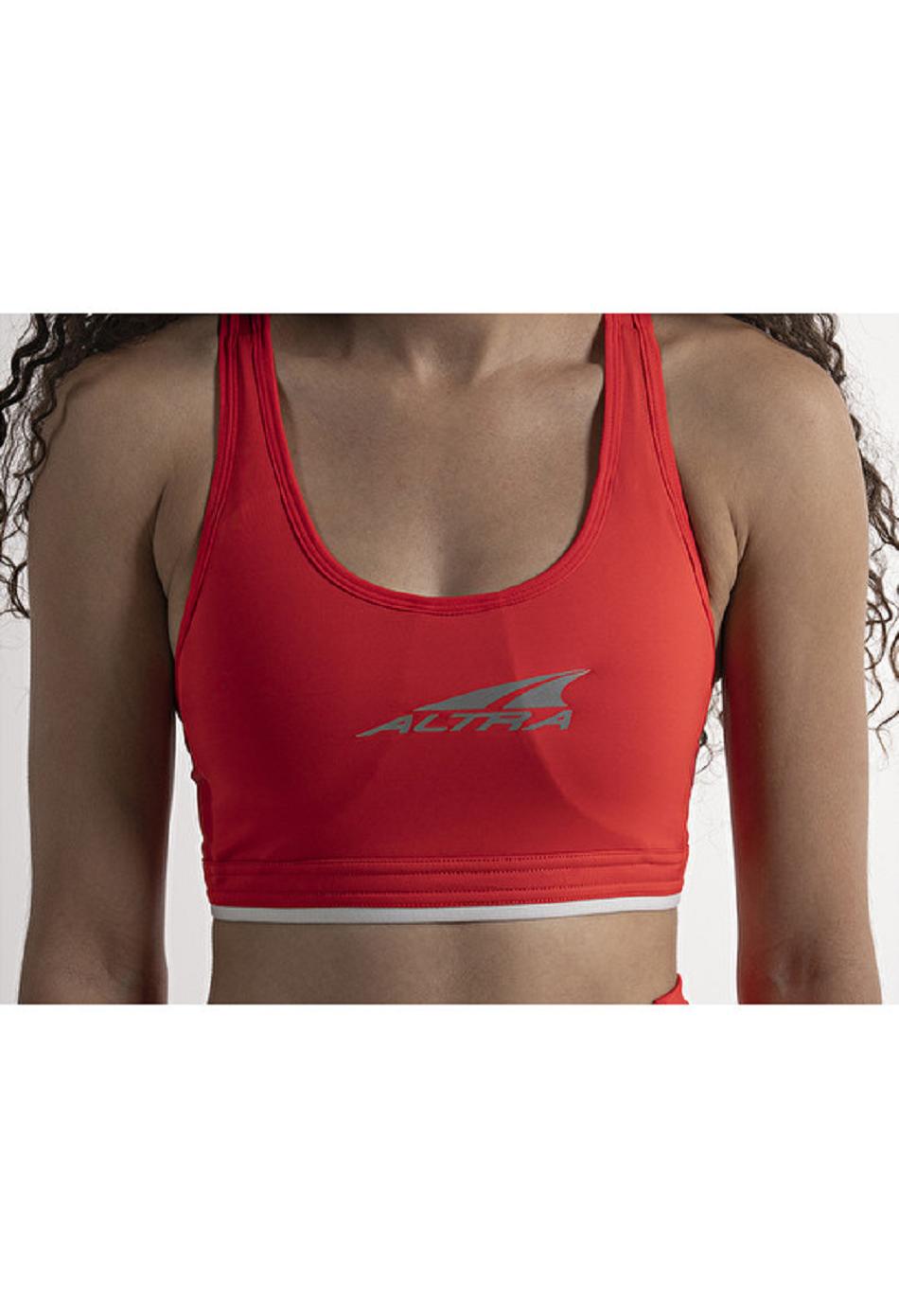 Red Altra Core Sports Bra Women's Bras | US_EF4740