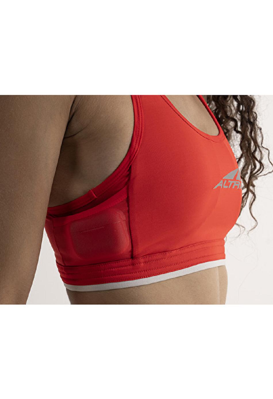 Red Altra Core Sports Bra Women's Bras | US_EF4740
