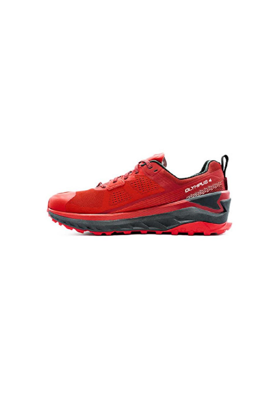 Red Altra Olympus 4 Men's Outlet | US_B4029