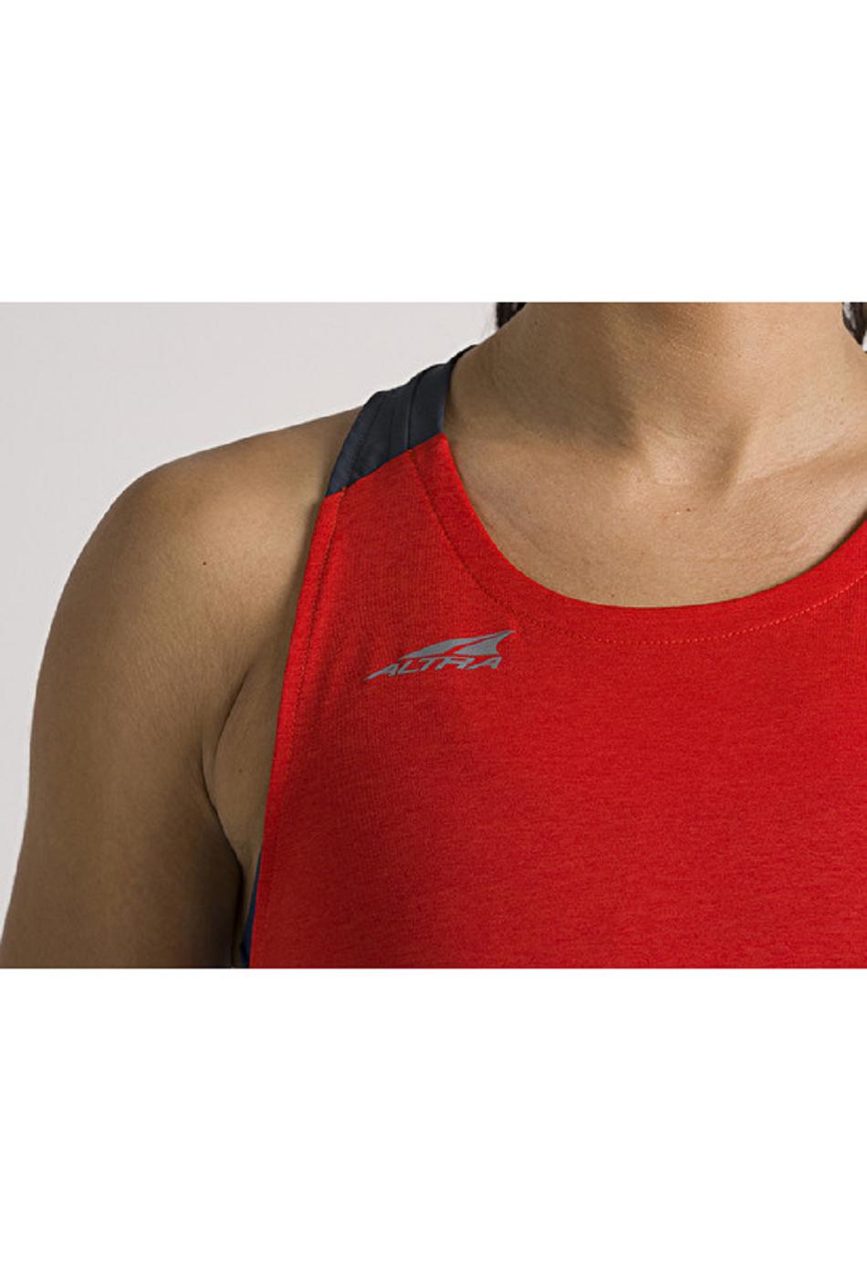 Red Altra VANISH TANK TOP Women's Tops | US_O3834