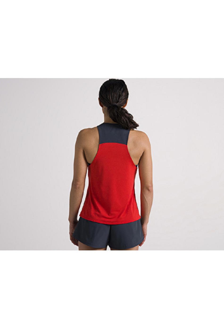 Red Altra VANISH TANK TOP Women's Tops | US_O3834