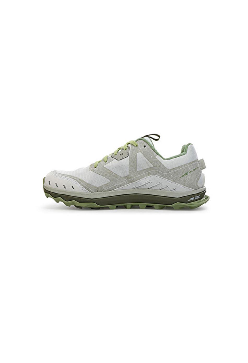 White / Green Altra Lone Peak 6 Women's Trail | US_QA9406