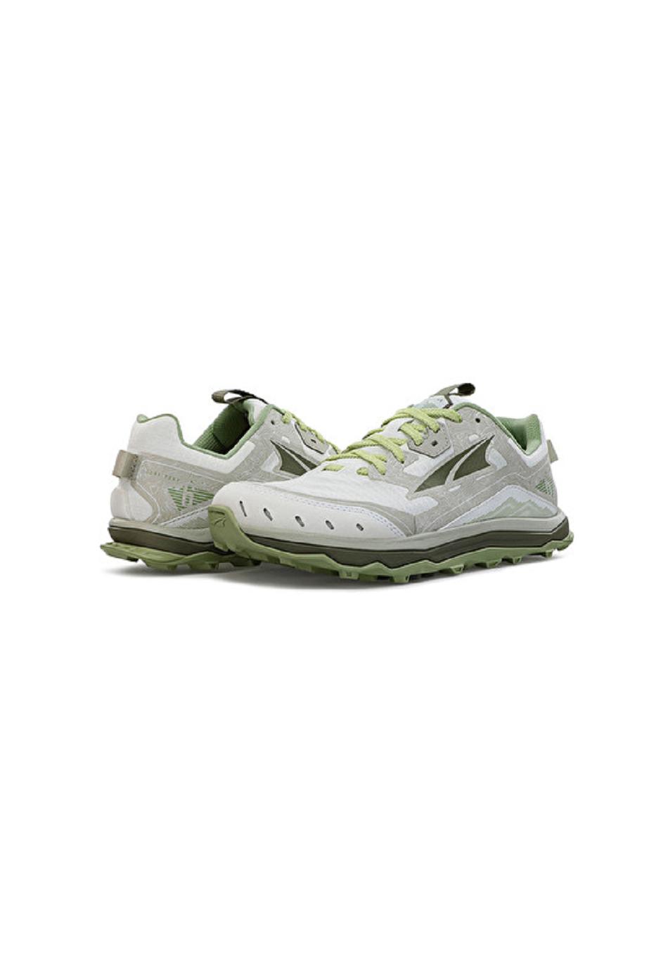 White / Green Altra Lone Peak 6 Women's Trail | US_QA9406